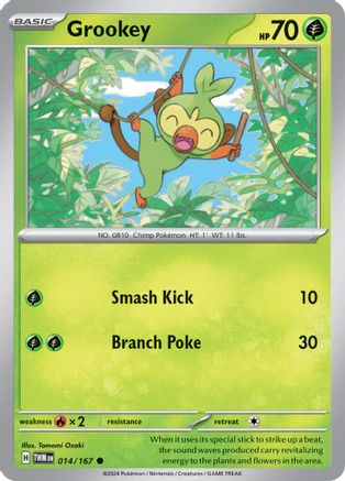 Grookey - 014/167 SV06 Twilight Masquerade - Common