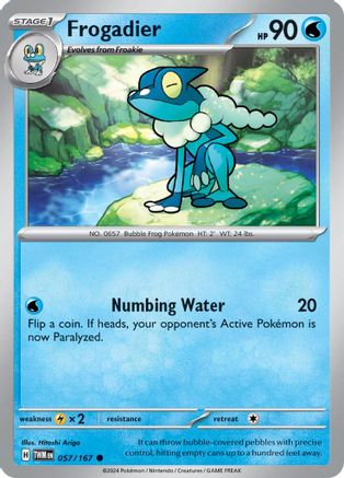 Frogadier - 057/167 SV06 Twilight Masquerade - Common