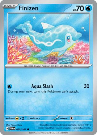 Finizen - 059/167 - Reverse Holofoil SV06 Twilight Masquerade - Common