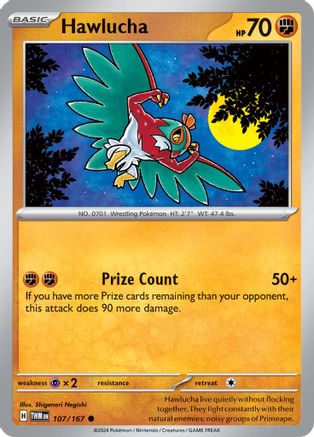 Hawlucha - 107/167 SV06 Twilight Masquerade - Common