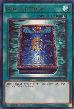 Book of Moon (UR) (RA02-EN050) - 25th Anniversary Rarity Collection II 1st Edition