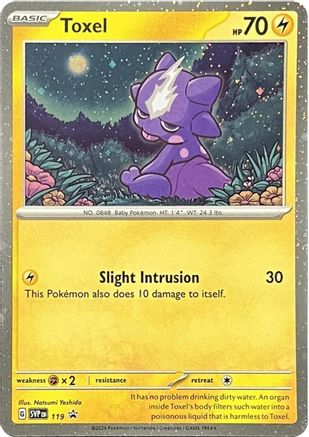 Toxel - 119 - 119 - Holofoil SV Scarlet & Violet Promo Cards - Promo