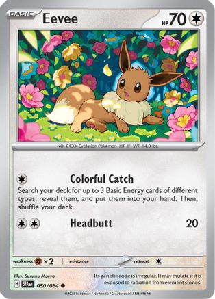 Eevee - 050/064 SV Shrouded Fable - Common