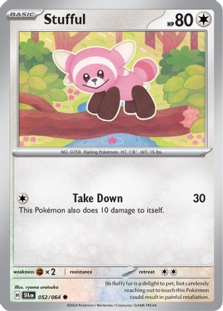 Stufful - 052/064 SV Shrouded Fable - Common