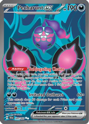 Pecharunt ex - 085/064 - Holofoil SV Shrouded Fable - Ultra Rare