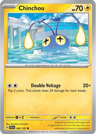 Chinchou - 048/142 SV07 Stellar Crown - Common