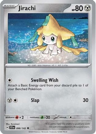 Jirachi - 098/142 SV07 Stellar Crown - Uncommon