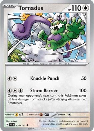 Tornadus - 120/142 SV07 Stellar Crown - Uncommon