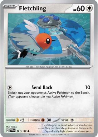 Fletchling - 121/142 SV07 Stellar Crown - Common