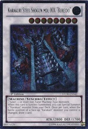 Karakuri Steel Shogun mdl 00X "Bureido" (UTR) (STOR-EN042) - Storm of Ragnarok Unlimited