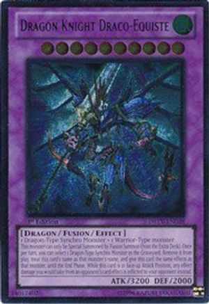 Dragon Knight Draco-Equiste (UTR) (DREV-EN038) - Duelist Revolution 1st Edition