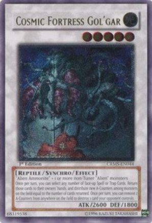 Cosmic Fortress Gol'Gar (UTR) (CRMS-EN044) - Crimson Crisis Unlimited