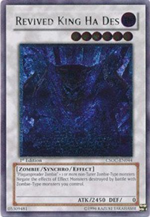 Revived King Ha Des (UTR) (CSOC-EN044) - Crossroads of Chaos 1st Edition