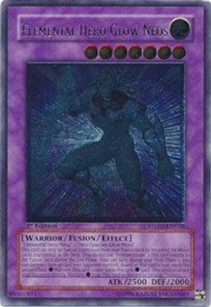 Elemental Hero Glow Neos (UTR) (STON-EN036) - Strike of Neos 1st Edition