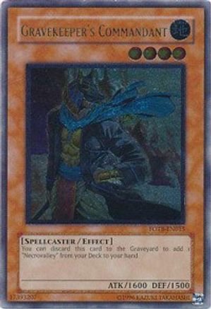 Gravekeeper's Commandant (UTR) (FOTB-EN015) - Force of the Breaker Unlimited