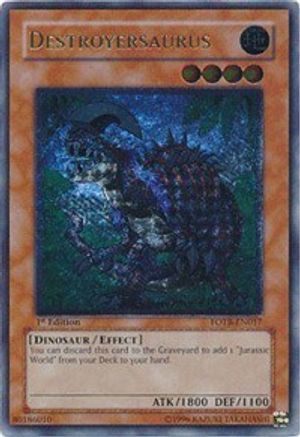 Destroyersaurus (UTR) (FOTB-EN017) - Force of the Breaker Unlimited