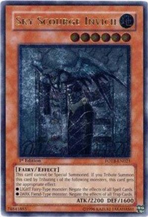 Sky Scourge Invicil (UTR) (FOTB-EN023) - Force of the Breaker Unlimited