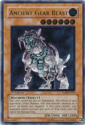Ancient Gear Beast (UTR) (TLM-EN007) - The Lost Millennium 1st Edition