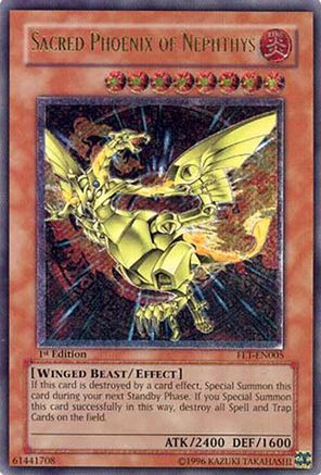Sacred Phoenix of Nephthys (UTR) (FET-EN005) - Flaming Eternity 1st Edition