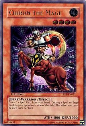 Chiron the Mage (UTR) (FET-EN021) - Flaming Eternity Unlimited