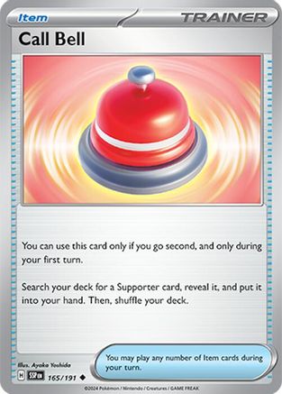 Call Bell - 165/191 SV08 Surging Sparks - Uncommon