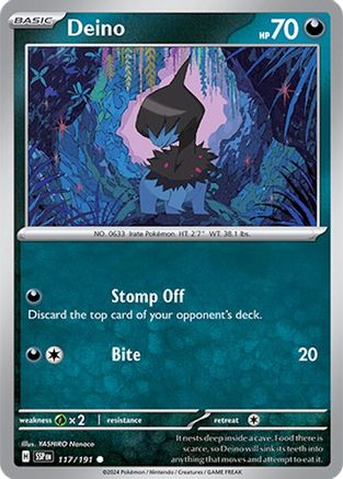 Deino - 117/191 SV08 Surging Sparks - Common