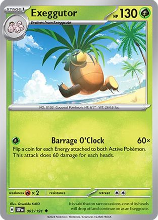Exeggutor - 003/191 SV08 Surging Sparks - Uncommon