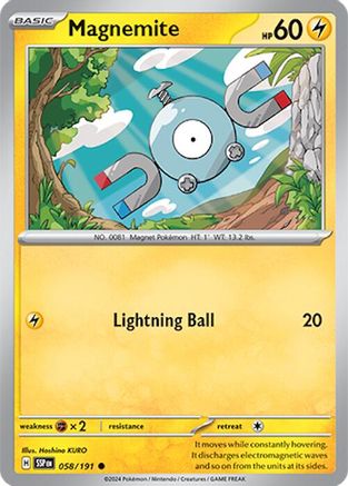 Magnemite - 058/191 SV08 Surging Sparks - Common