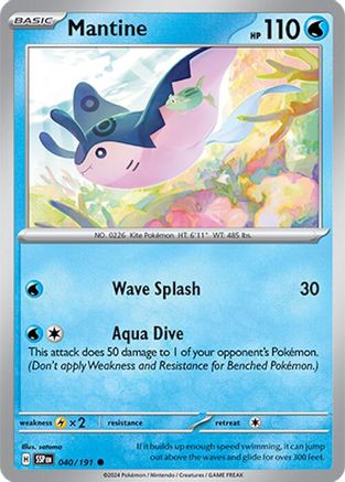 Mantine - 040/191 SV08 Surging Sparks - Common