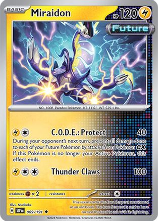 Miraidon - 069/191 SV08 Surging Sparks - Uncommon