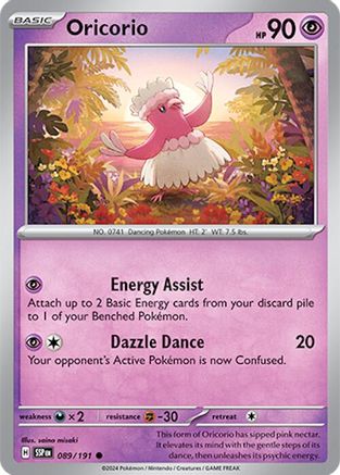 Oricorio - 089/191 SV08 Surging Sparks - Common
