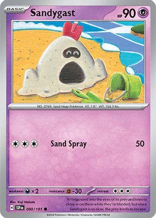 Sandygast - 090/191 SV08 Surging Sparks - Common