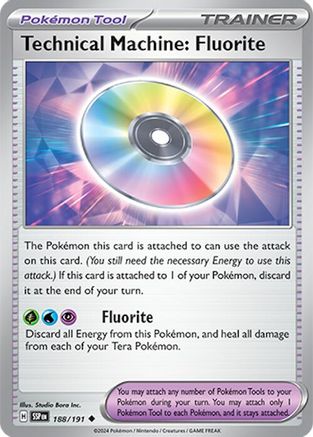 Technical Machine: Fluorite - 188/191 SV08 Surging Sparks - Uncommon