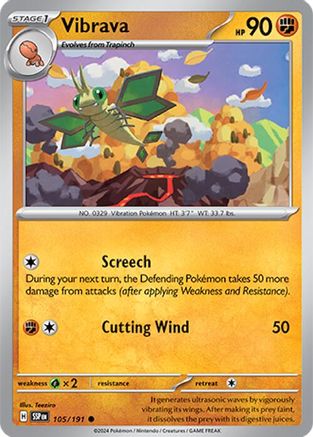 Vibrava - 105/191 SV08 Surging Sparks - Common