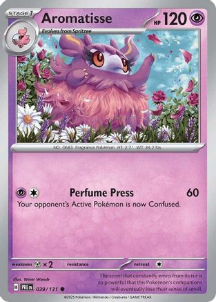 Aromatisse - 039/131 SV Prismatic Evolutions - Common