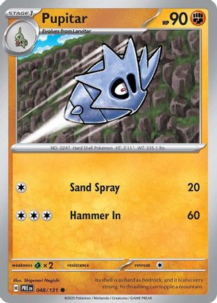 Pupitar - 048/131 SV Prismatic Evolutions - Common
