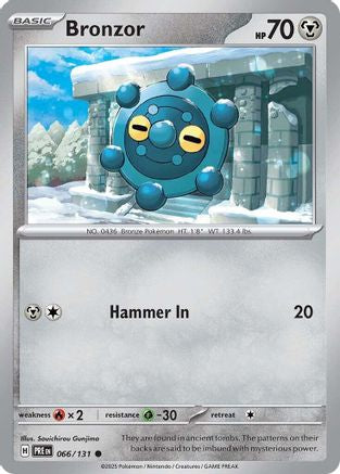 Bronzor - 066/131 SV Prismatic Evolutions - Common