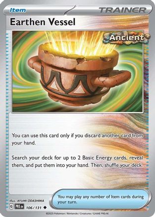 Earthen Vessel - 106/131 SV Prismatic Evolutions - Uncommon