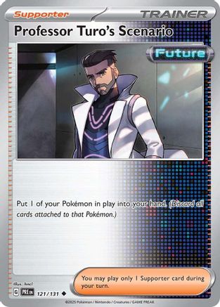 Professor Turo's Scenario - 121/131 SV Prismatic Evolutions - Uncommon
