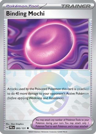 Binding Mochi (Poke Ball Pattern) - 095/131 - Holofoil SV Prismatic Evolutions - Uncommon