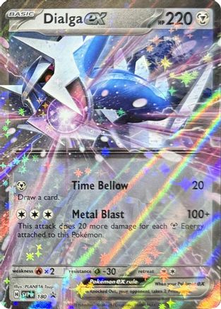 Dialga ex - 180 - 180 - Holofoil SV Scarlet & Violet Promo Cards - Promo