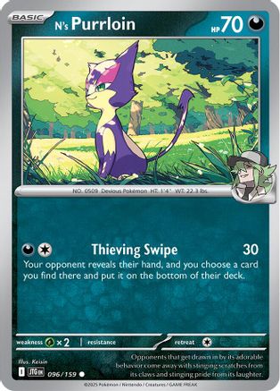 N's Purrloin - 096/159 SV09 Journey Together - Common