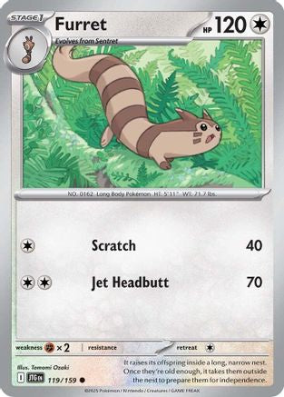 Furret - 119/159 SV09 Journey Together - Common