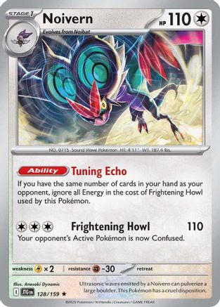 Noivern - 128/159 - Holofoil SV09 Journey Together - Rare