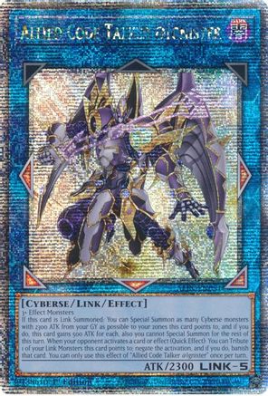 Allied Code Talker @Ignister (Quarter Century Secret Rare) (ALIN-EN051) - Alliance Insight 1st Edition