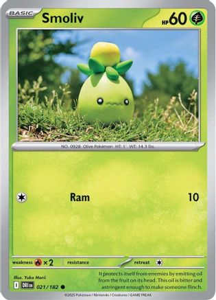 Smoliv - 021/182 SV10 Destined Rivals - Common