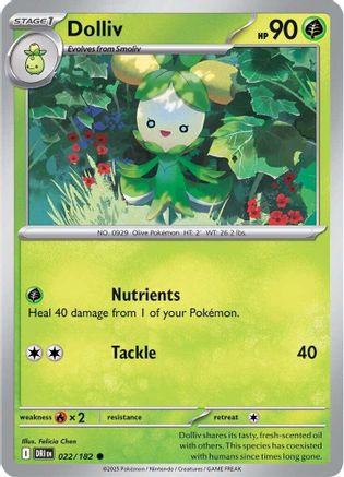 Dolliv - 022/182 SV10 Destined Rivals - Common