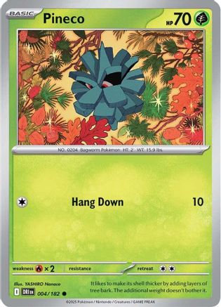 Pineco - 004/182 SV10 Destined Rivals - Common