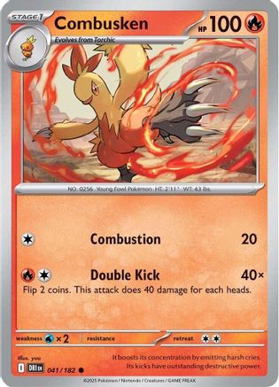 Combusken - 041/182 SV10 Destined Rivals - Common