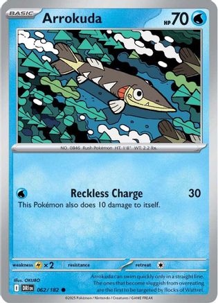 Arrokuda - 062/182 SV10 Destined Rivals - Common